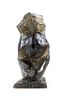 Legendre for Daum Pate de Verre Glass Sculpture