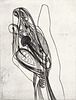 Stanley William Hayter 1974 etching Cheiromancy