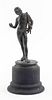 Grand Tour Patinated Bronze Statue of Narcissus