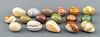 Hardstone Egg Form Mineral Specimens, 17