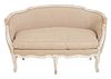 Louis XV Style Small Sofa "en Cabriolet"
