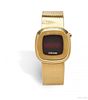 Gentleman's 18kt Gold Digital Wristwatch, Concord