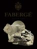 A Carl Faberge Signed French Crystal Fishing Polar Bear Figurine