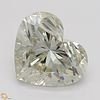2.53 ct, Natural Fancy Light Grayish Greenish Yellow Even Color, SI2, Heart cut Diamond (GIA Graded), Appraised Value: $31,200 