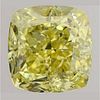 3.00 ct, Fancy Intense Yellow Color, VS2, Cushion cut Diamond (GIA Graded), Appraised Value: $136,200 