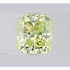1.50 ct, Fancy Intense Green-Yellow Color, VS2, Radiant cut Diamond (GIA Graded), Appraised Value: $144,000 