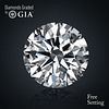 2.07 ct, F/IF, Round cut GIA Graded Diamond. Appraised Value: $165,600 