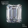 5.01 ct, I/VS2, Emerald cut GIA Graded Diamond. Appraised Value: $276,100 