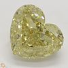 5.01 ct, Natural Fancy Brownish Yellow Even Color, SI2, Heart cut Diamond (GIA Graded), Appraised Value: $79,100 