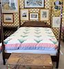 Cherry queen Anne four post bed. ht. 72in.