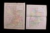 Utah & Wyoming Atlas of the World c.1895 - 1905