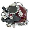 Beautiful Kirby Morgan 37 Burgundy Diving Helmet