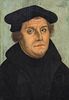  PORTRAIT OF MARTIN LUTHER OIL PAINTING