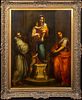  MADONNA OF THE HARPIES OIL PAINTING