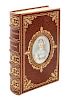 (FINE BINDING, COSWAY). Jane Austen: Her Life and Letters. London, 1913. Bound by Bayntun-Rivere with inset painted miniature po