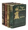 TWAIN, MARK  Collection of four first editions, various printings.  1870-1889