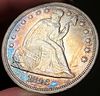 1846 Seated Liberty Dollar AU55