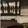 REED & BARTON, FRANCIS THE 1ST STERLING 72 PC SILVER FLATWARE FIRST SET. With BOX 

