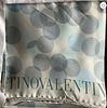 VALENTINO SILK TEAL BLUE SCARVE MADE IN ITALY