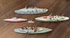 Tootsietoy naval boats and ships with makers mark