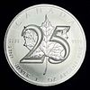 25th Anniver. 2013 Canada Maple Leaf 1 ozt .9999 Silver