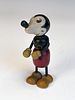 VINTAGE EARLY WOODEN MICKEY MOUSE TOY