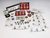 COLLECTION OF COINS JFK HALF DOLLARS EISENHOWER SILVER UNCIRCULATED AND MORE