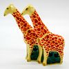 Royal Crown Derby Fine Porcelain Figurine, Giraffes