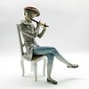 Boy With Flute 1004877 - Lladro Porcelain Figurine