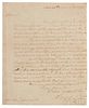 Washington, George (1732-1799) Autograph Letter Signed, Mount Vernon, 17 October 1796.