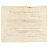 James K. Polk and James Buchanan Document Signed