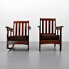 Charles Limbert Cut-Out Chairs