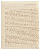 Monroe, James (1758-1831) Autograph Letter Signed, Washington, D.C., 16 December 1815.