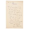 Charles Darwin Autograph Letter Signed