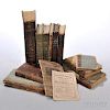 Rare Books, Fourteen Volumes from the 18th and 19th Century.