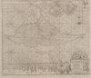 Newfoundland, Marine Chart, Grand Banks. Gerard van Keulen (1678-1726)   Nouvelle Carte Marine du Grand Banq