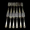 Towle "Georgian" Sterling Silver Salad Forks