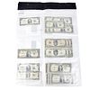 Twenty One Assorted U.S. Paper Currency