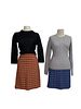 Collection BURBERRY, BROOKS BROTHERS Sweaters & J. McLaughlin Tweed Skirts