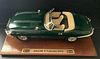 BURAGO GREEN 1961 JAGUAR E CBARIOL150ET 10.25 INCH WITH BASE MAD IN ITALY 