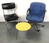 Thonet Metal & Upholstered Side Chair