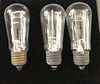 3 Letter Filament Light Bulbs
