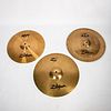 Set of 3 Zildjian Cymbals