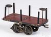 Voltamp B & O 2128 flat car, with stakes