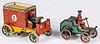 Lehmann Aha and OHO, lithographed tin wind-up toys