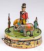 Marx lithographed tin wind-up Ring-A-Ling Circus