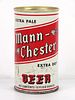 1968 Mann-Chester Extra Dry Beer 12oz Tab Top Can T91-21 Los Angeles, California