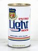 1976 Extra Light Beer 12oz Tab Top Can T108-09 Chicago, Illinois
