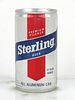 1968 Sterling Beer 12oz Tab Top Can T127-18 Evansville, Indiana