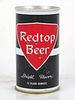 1968 Redtop Beer 12oz Tab Top Can T113-10v Unisted. Evansville, Indiana